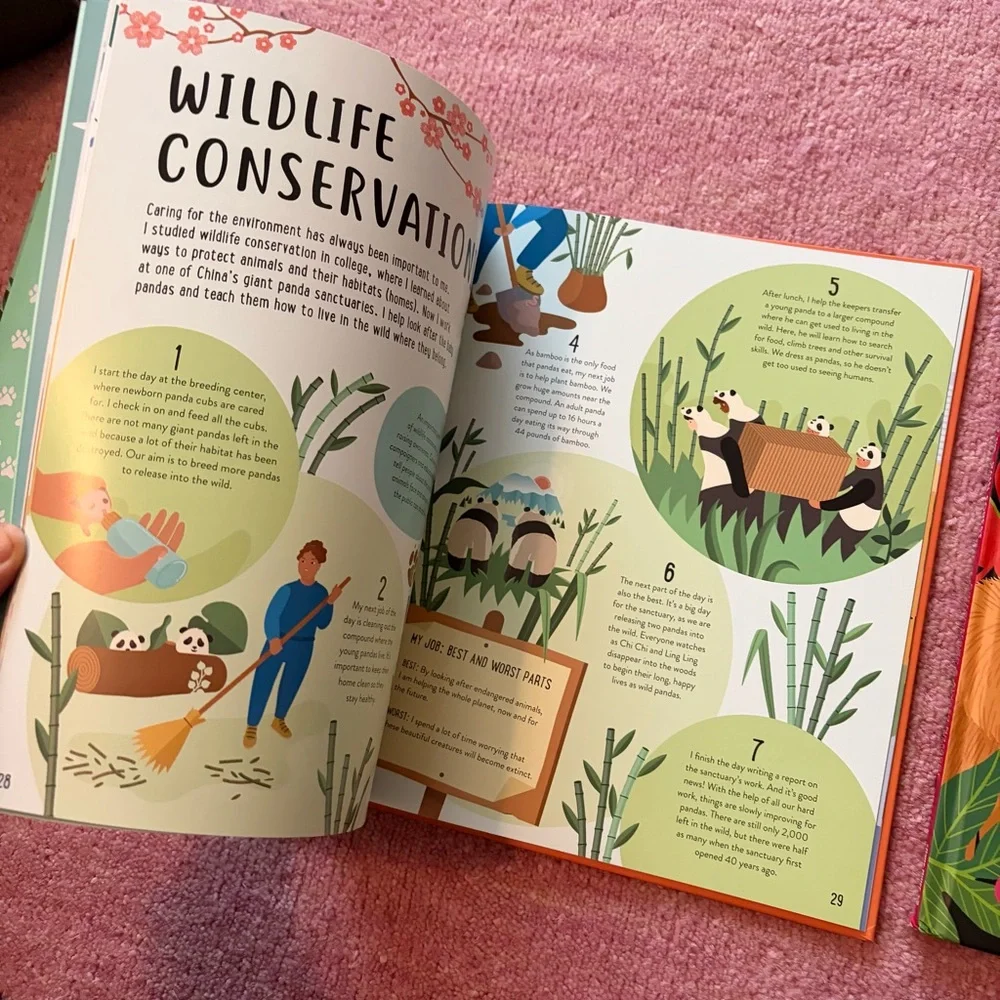 Usborne Kane Miller I Like Animals Jobs & Secrets of the Rain Forest